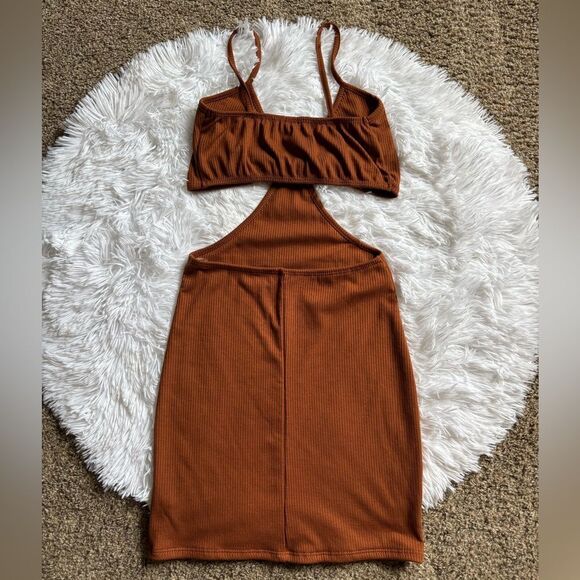 MOOD Dress Ribbed Womens Size Small - Picture 2 of 7